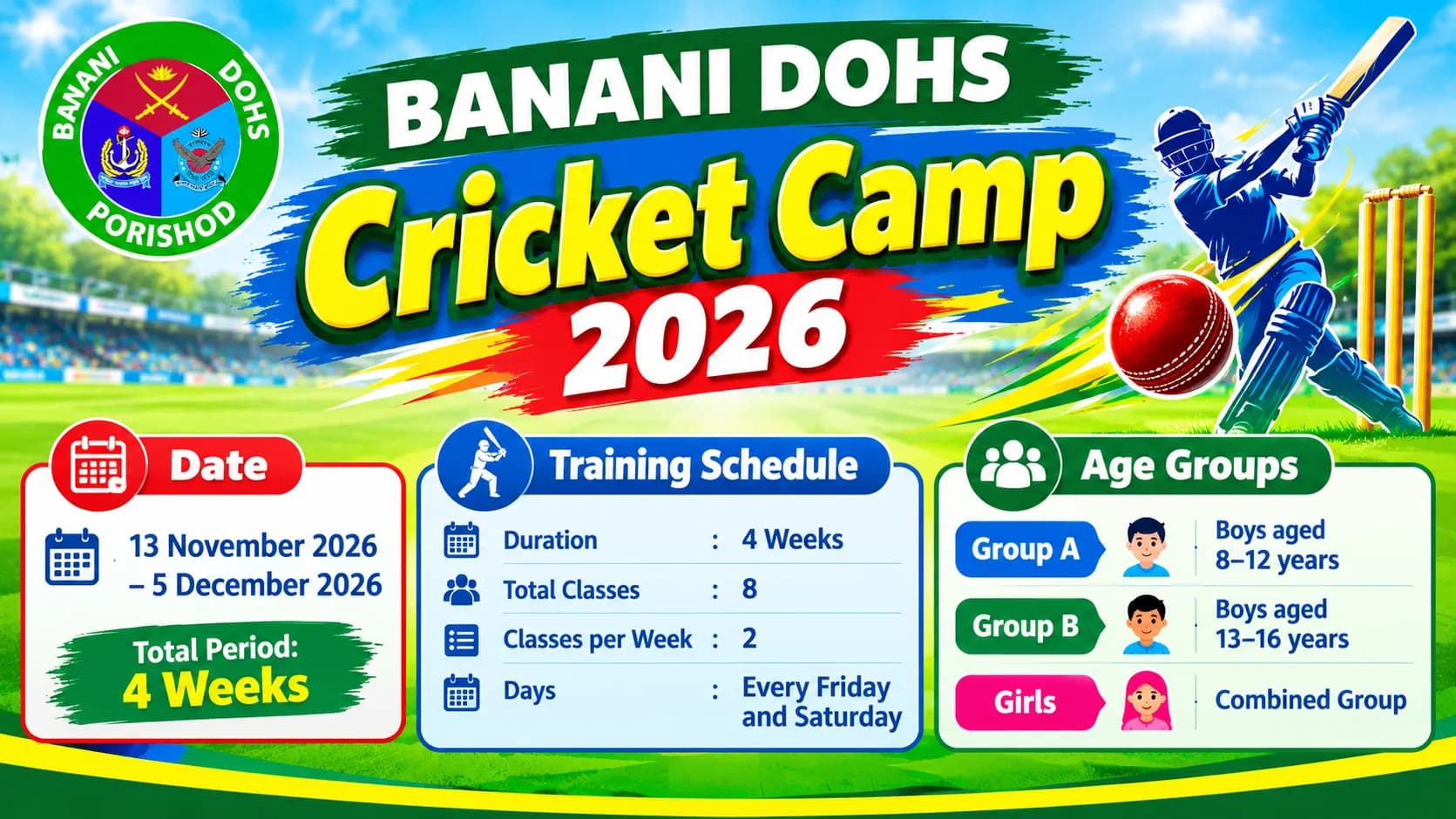 Cricket Camp 2026