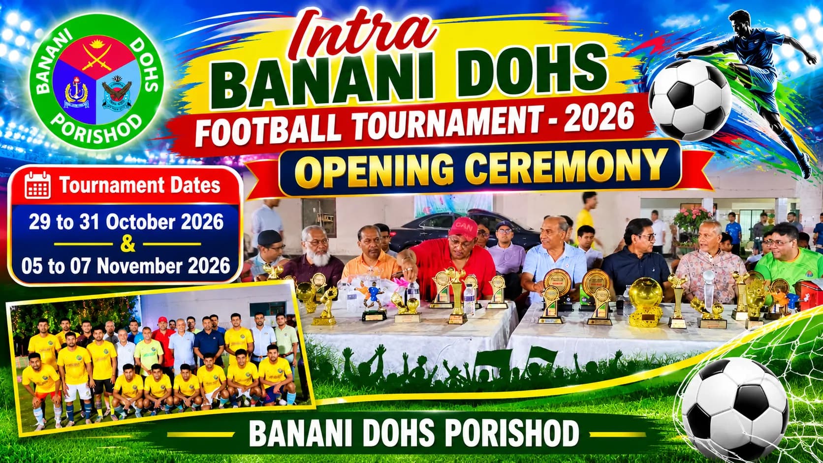 Intra Banani DOHS Football Tournament – 2026