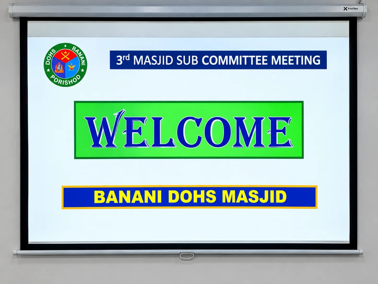 3rd Masjid Sub-Committee Meeting